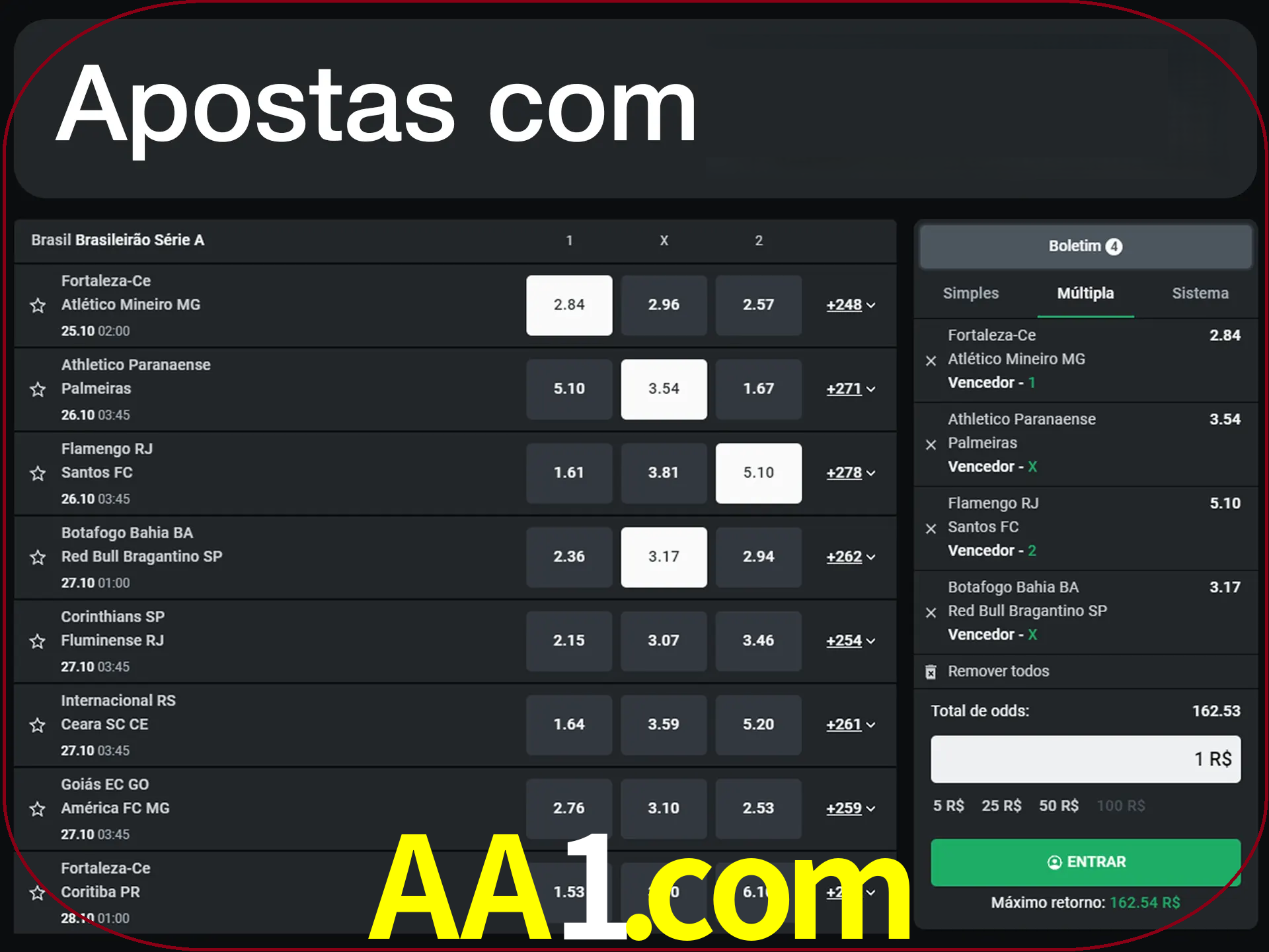 Aposte em vários diciplines com LeonBet.