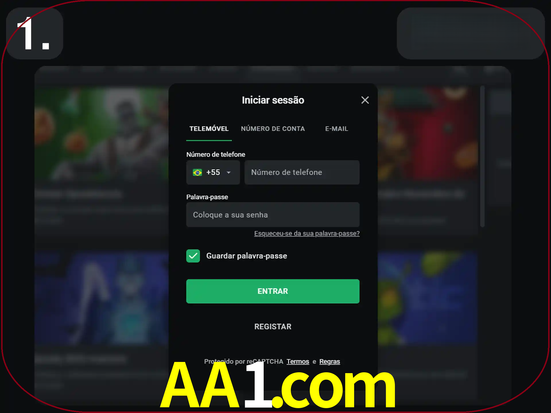 Acesse o site.