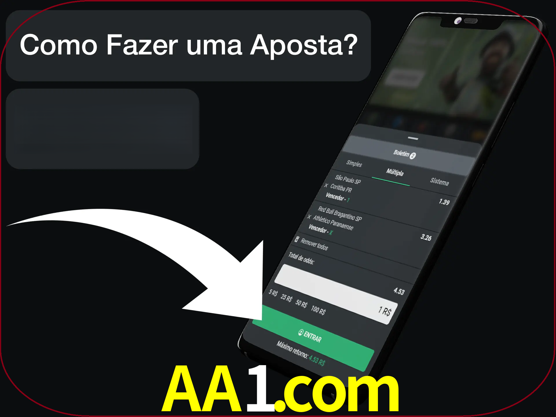 Preencha sua aposta e aguarde o resultado.